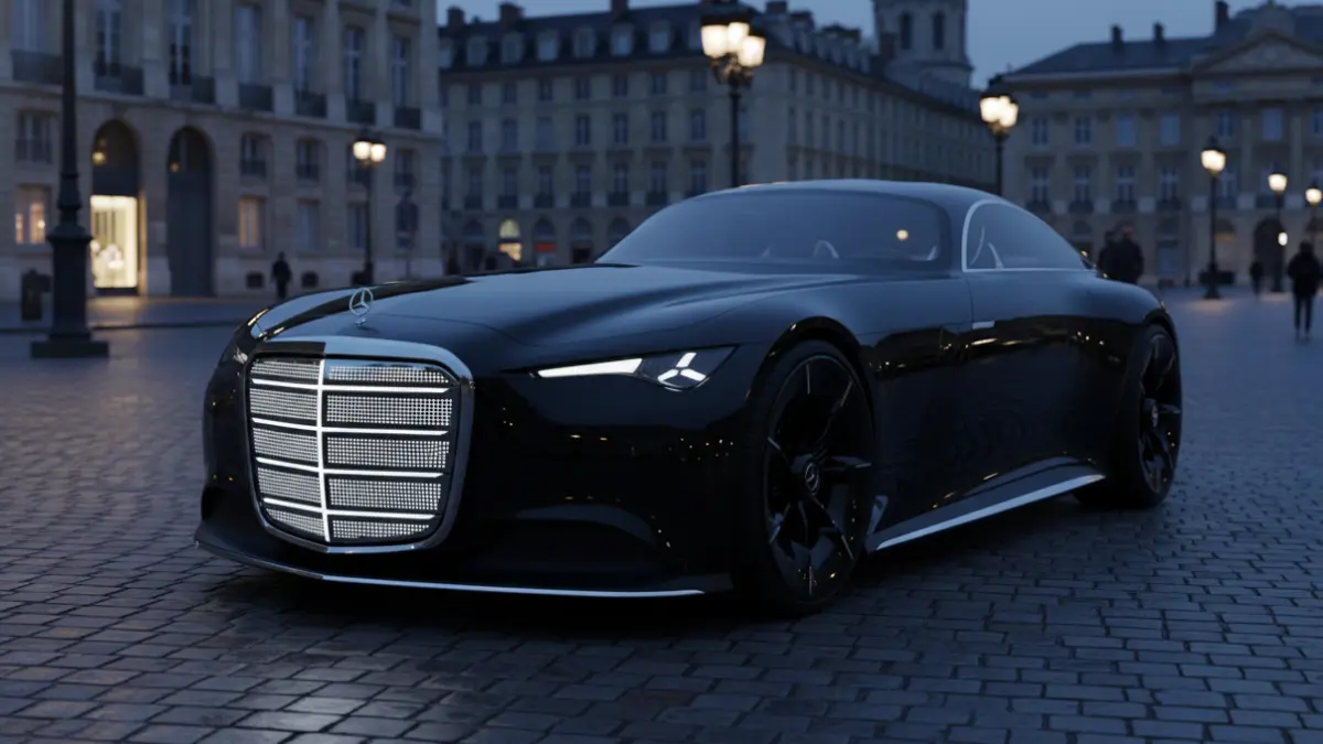 Mercedes Vision Iconic Concept Previews the Future of Electric Luxury